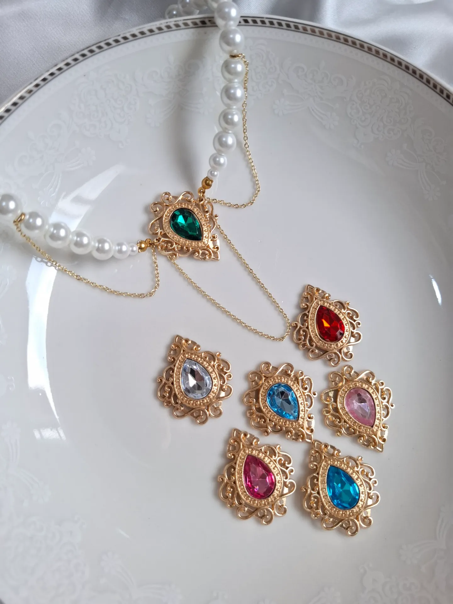 crystal necklace