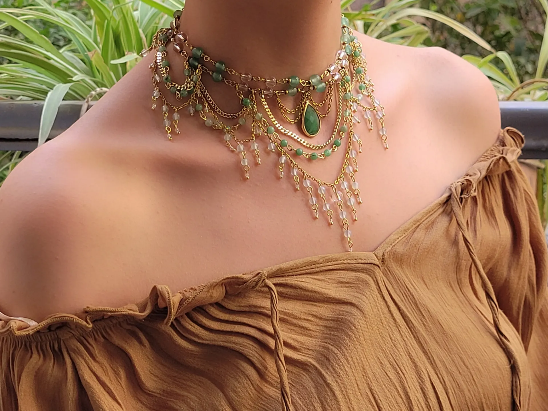 Jade Dreamscape necklace(available by order)
