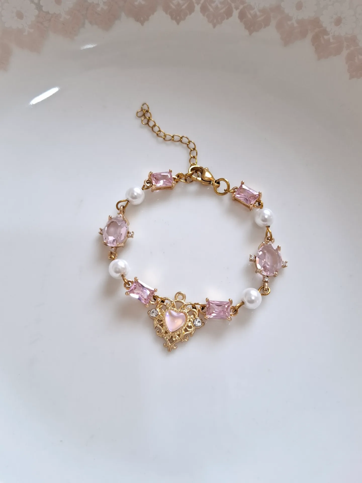 Pink bracelet