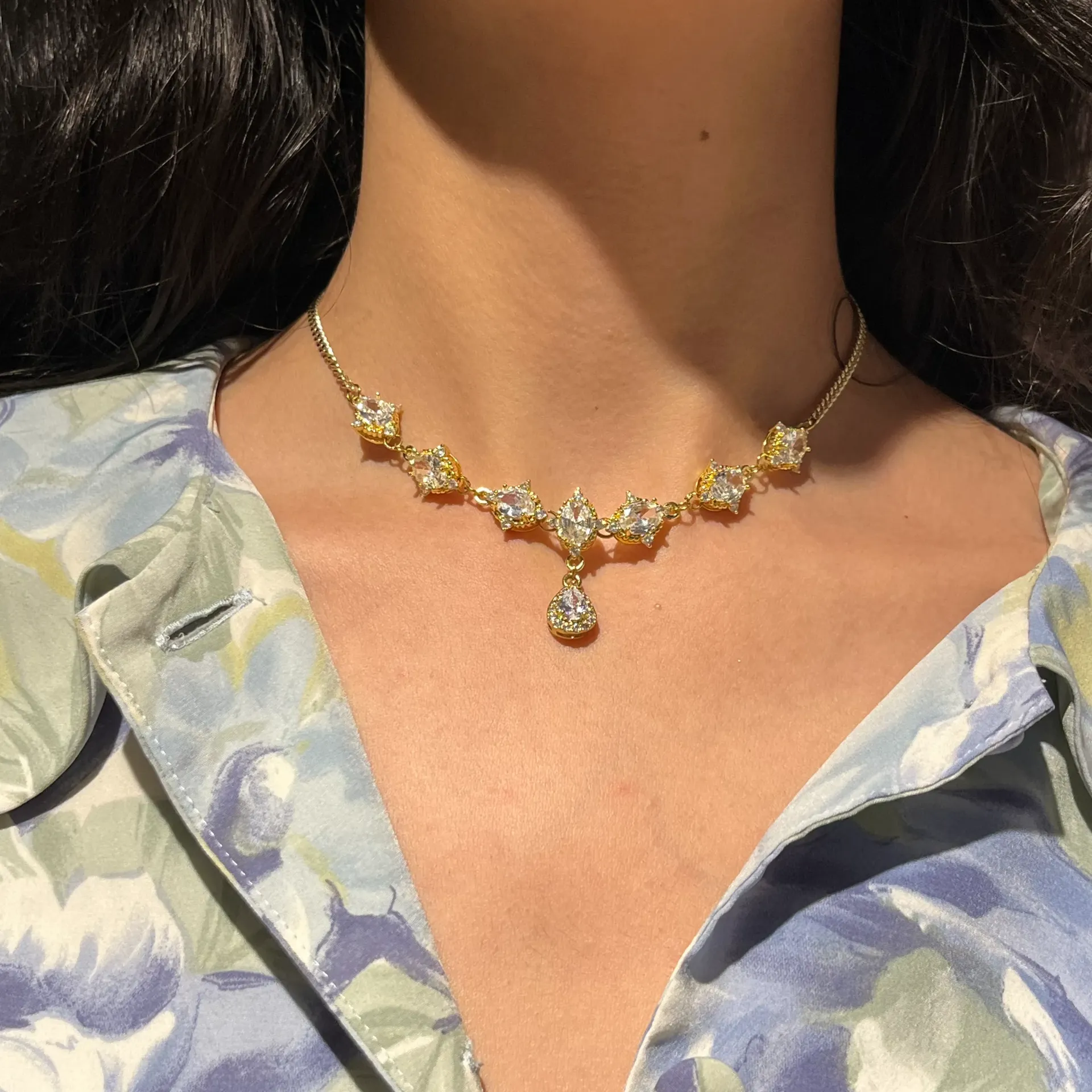 crystal necklace